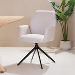 Eetkamerstoel Revi | Naturel Stof