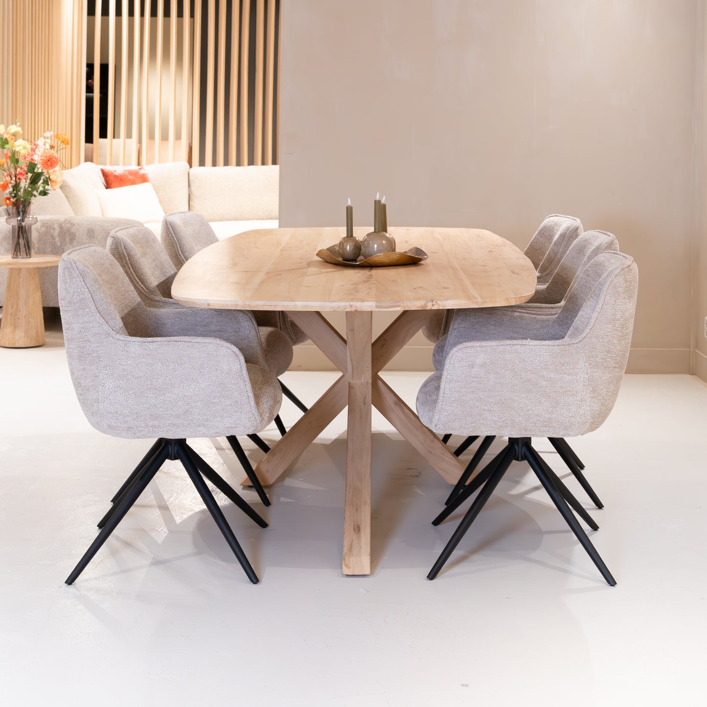 Eettafel Crotone | Naturel Acaciahout