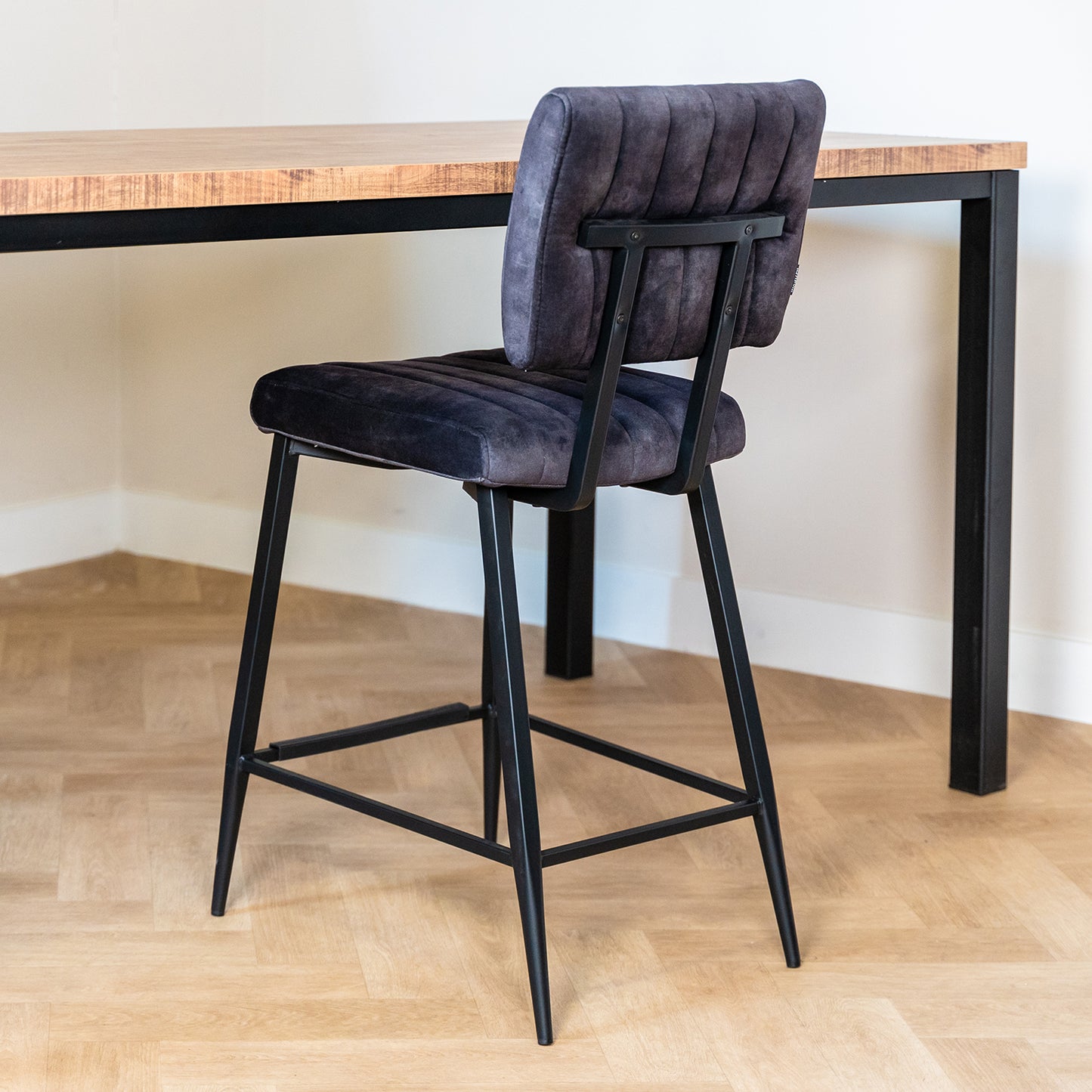 Barstoel Vicenza | Goldy Antraciet