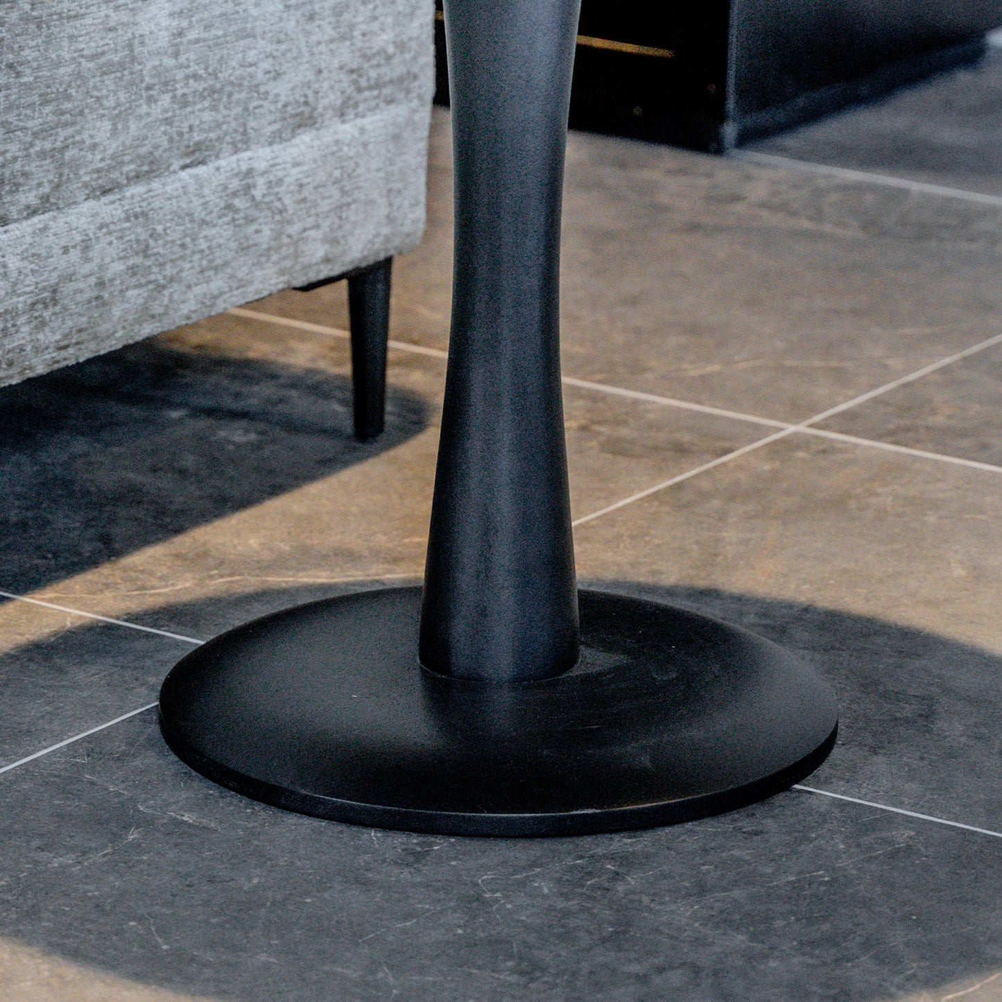 Bijzettafel Flare | Zwart Mangohout