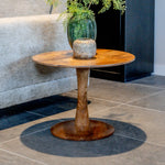 Bijzettafel Flare | Naturel Mangohout