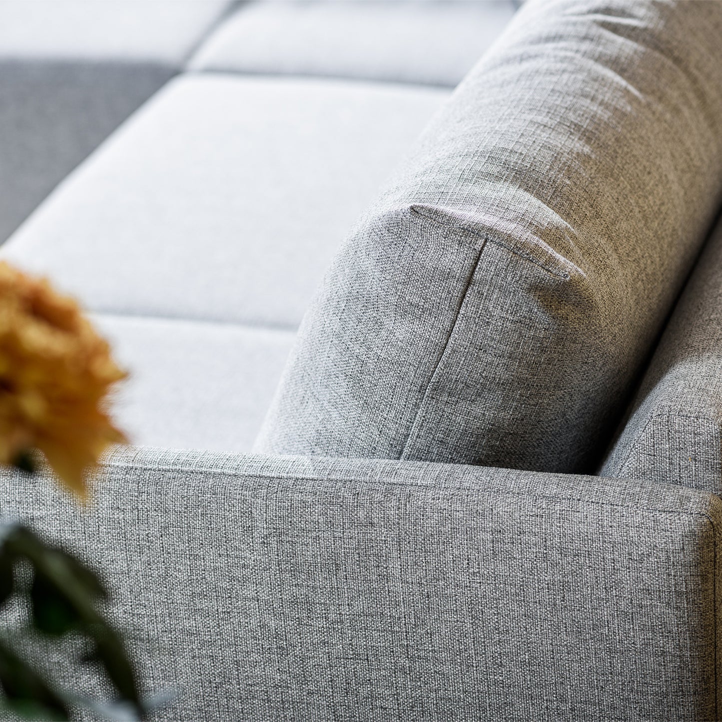 Hoekbank Rogers | Grijs Urban | Longchair L+R