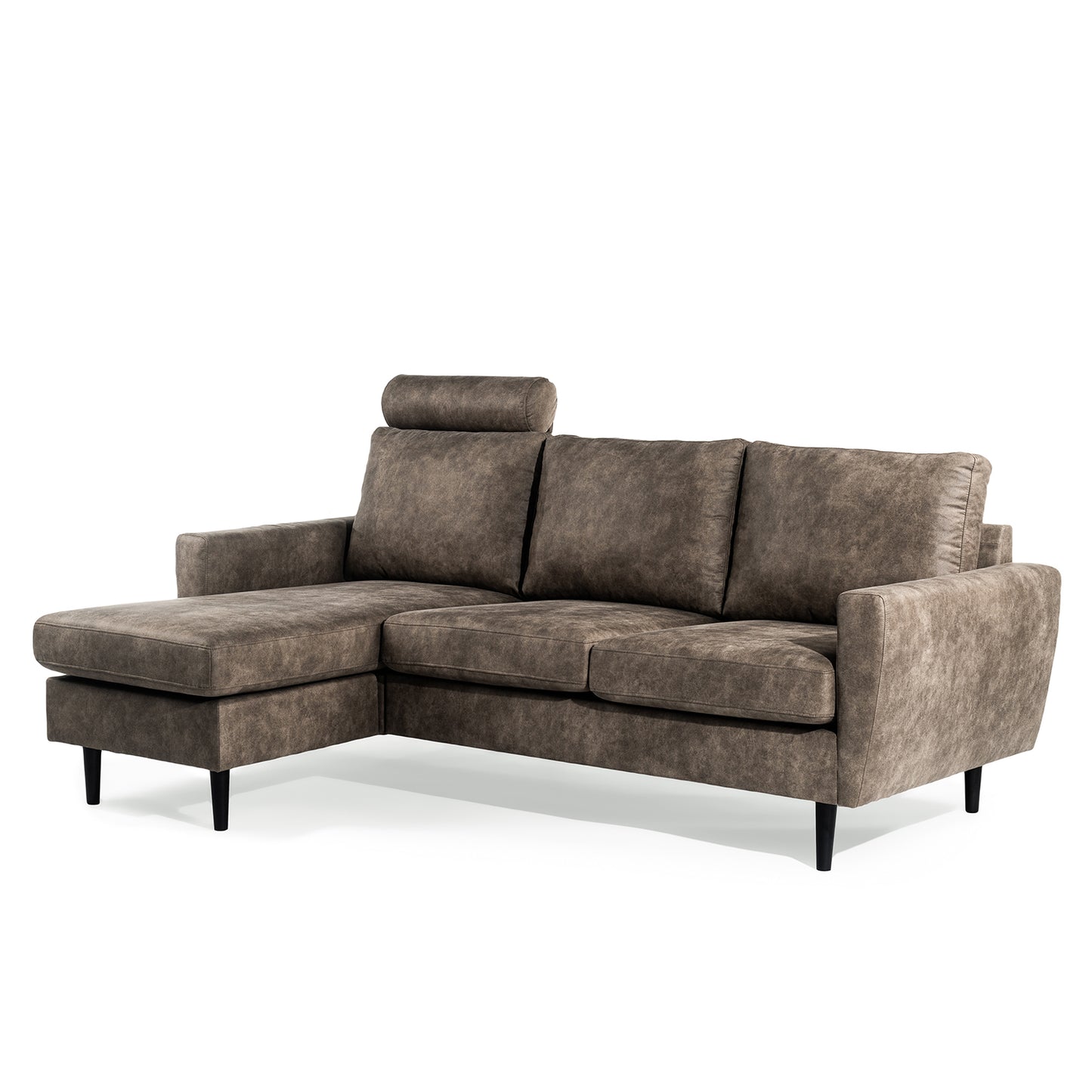 Hoekbank Lindsay | Taupe Savannah | Longchair L+R