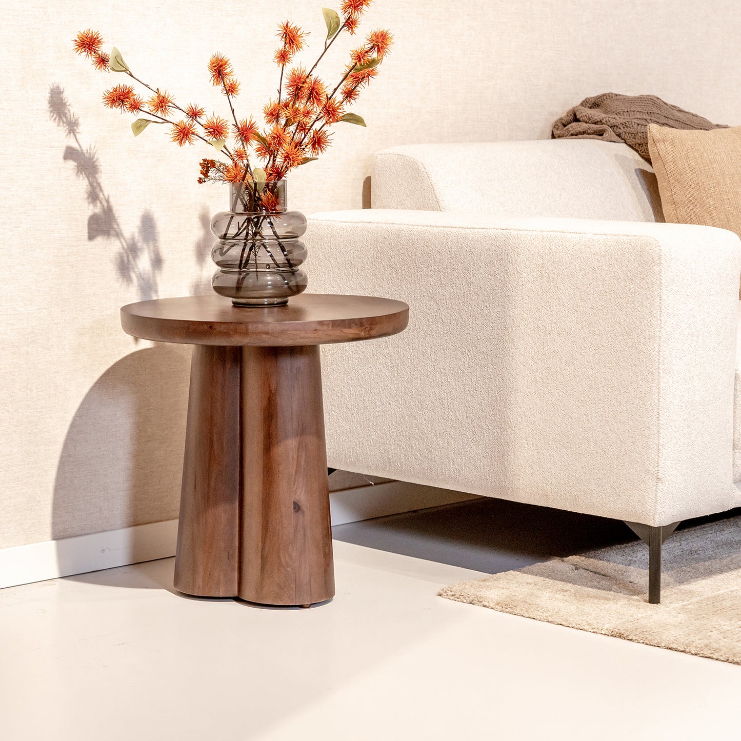 Bijzettafel Brix Clubs | Bruin Mangohout