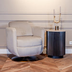 Draaifauteuil Turner | Khaki Velvet