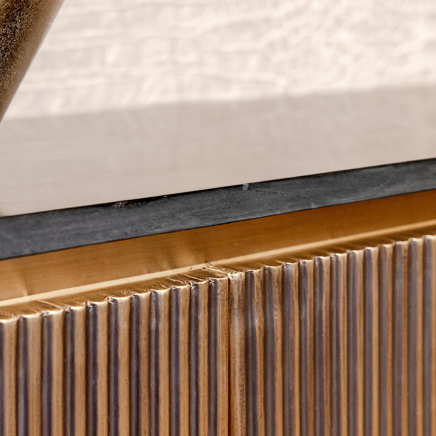 Dressoir Ironville | Zwart en Goud Marmer