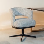 Eetkamerstoel Bruce | Draaipoot 360° | Coco Salt'n Peper