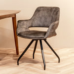 Eetkamerstoel Capp | Velvet Olive Groen