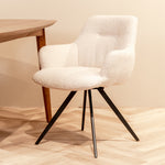 Eetkamerstoel Doreen | Naturel Bouclé