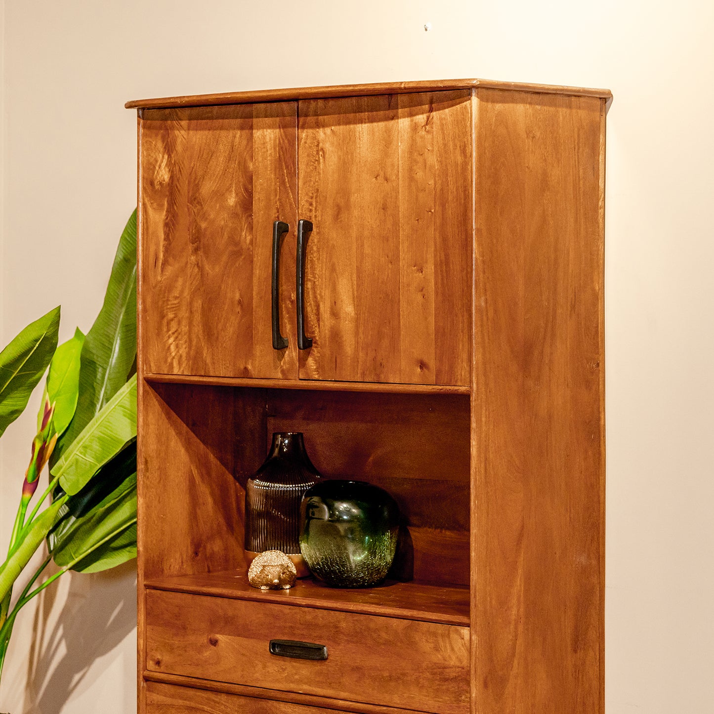 Opbergkast Elias | Naturel Mangohout