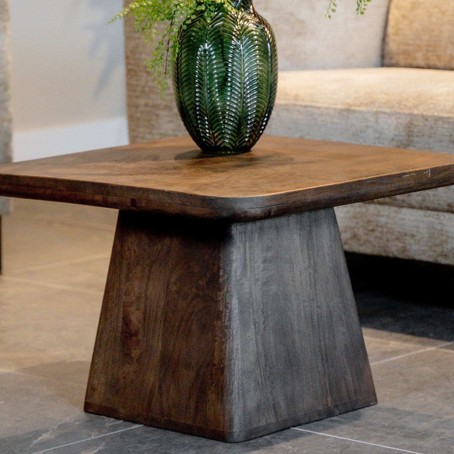 Salontafel Stockholm | 60 cm | Bruin Mangohout