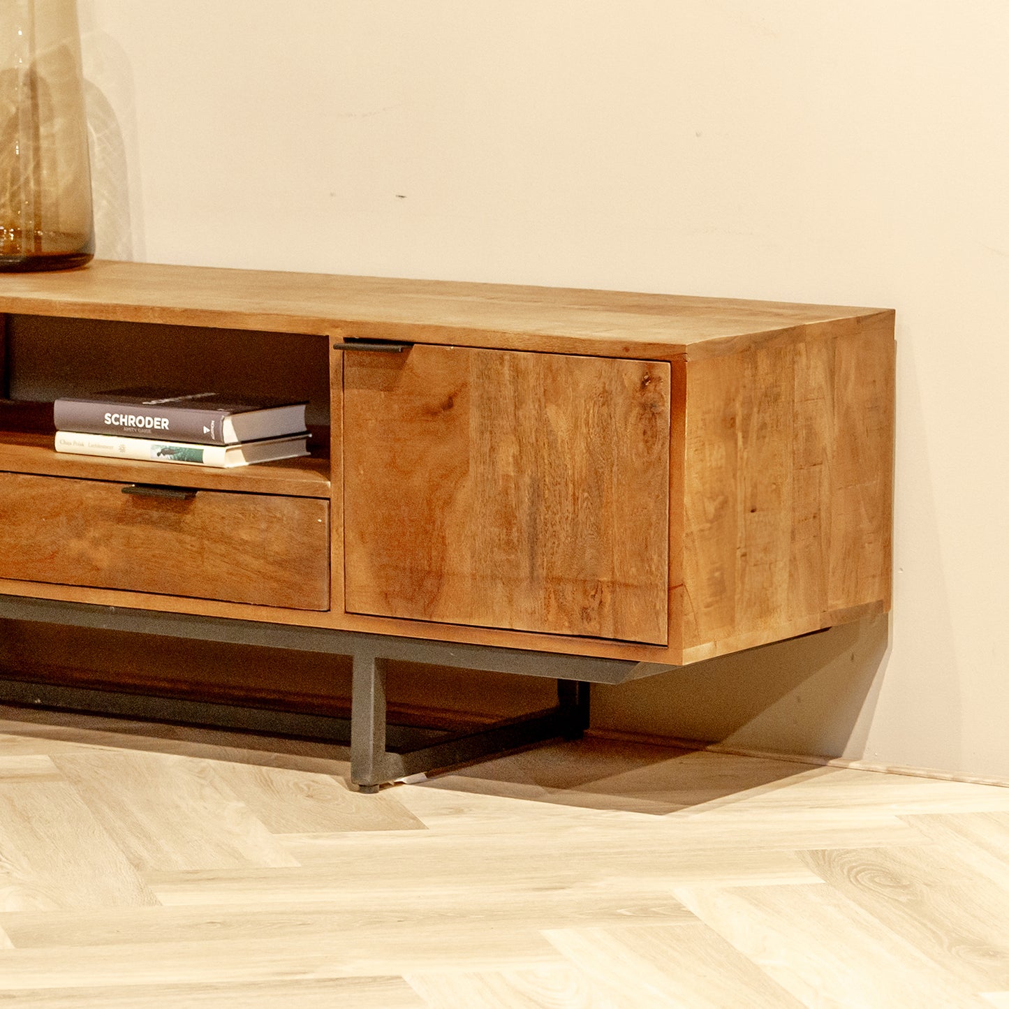 TV-Meubel Valdez | Naturel Mangohout