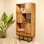 Vakkenkast Valdez | Naturel Mangohout