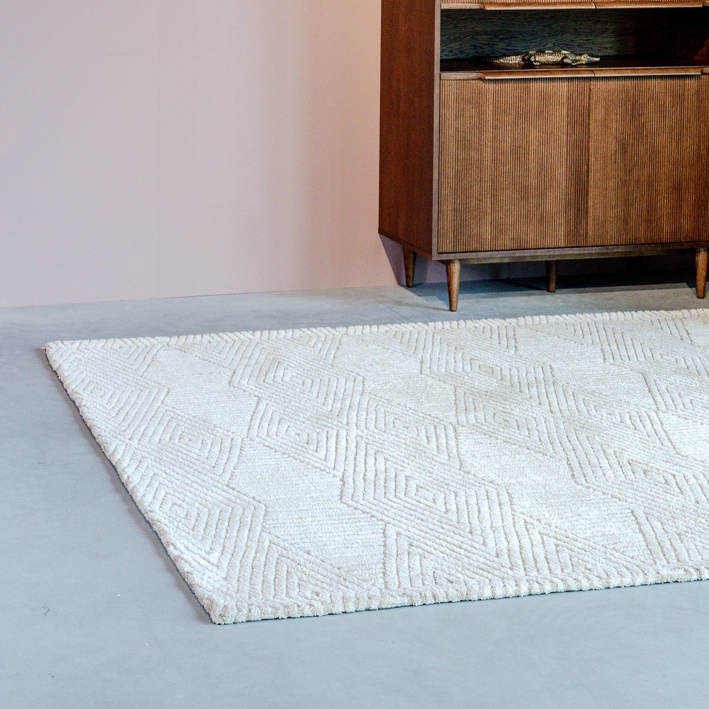 Vloerkleed Cosy | Taupe Polyester | 160x230 cm