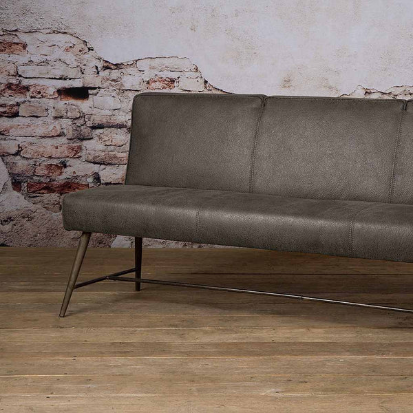 Eetkamerbank Belmonte | Fabric Cherokee Grijs