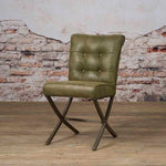 Eetkamerstoel Barcelona | Fabric Cherokee Groen