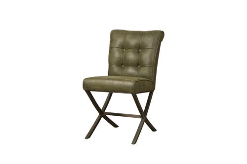 Eetkamerstoel Barcelona | Fabric Cherokee Groen