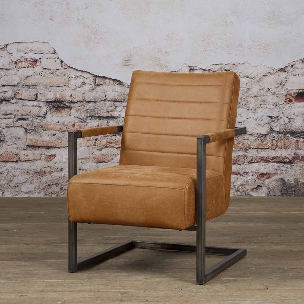 Fauteuil Rocca | Bullstof Cognac