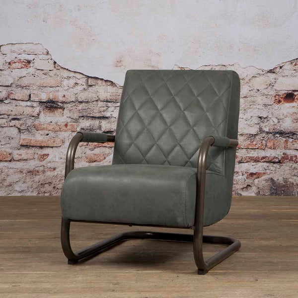 Fauteuil Civo | Microvezel Antraciet