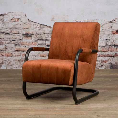 Fauteuil Riva | Velvet Koper