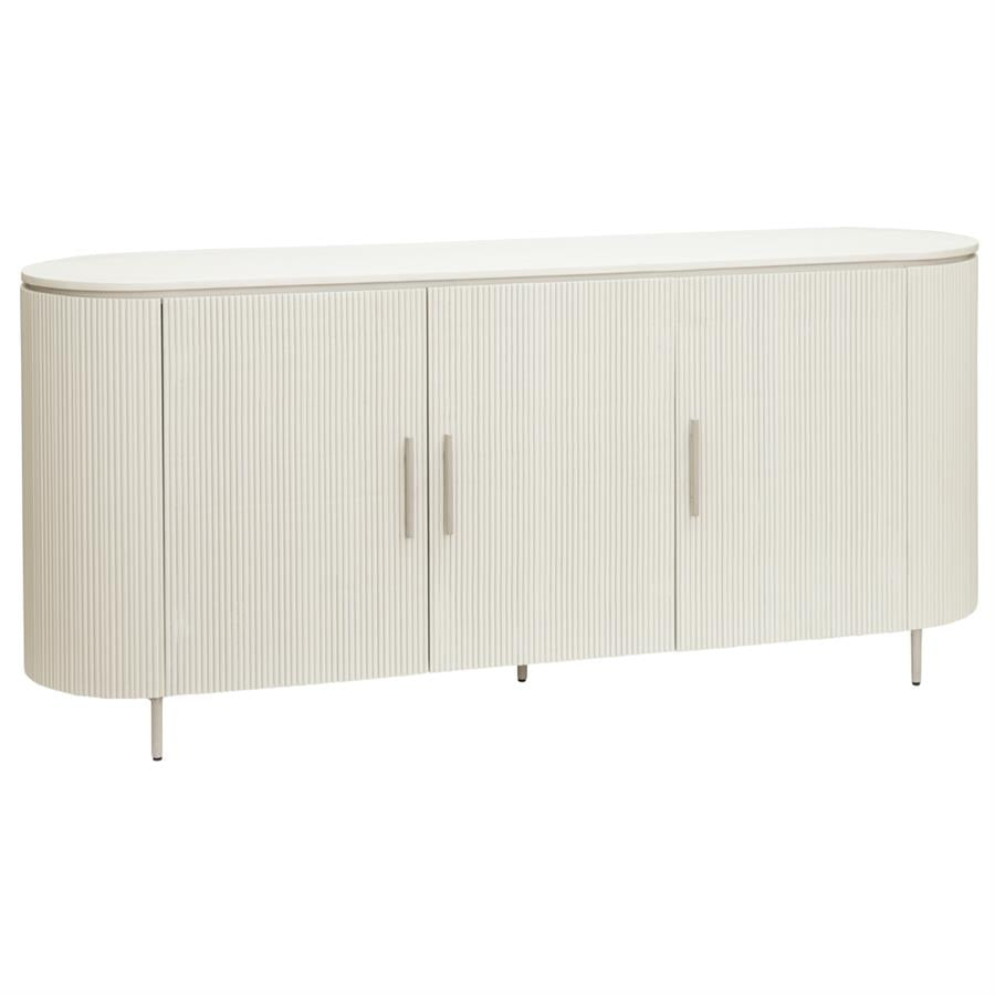 Dressoir Corbetta, schuin vooraanzicht op witte achtergrond