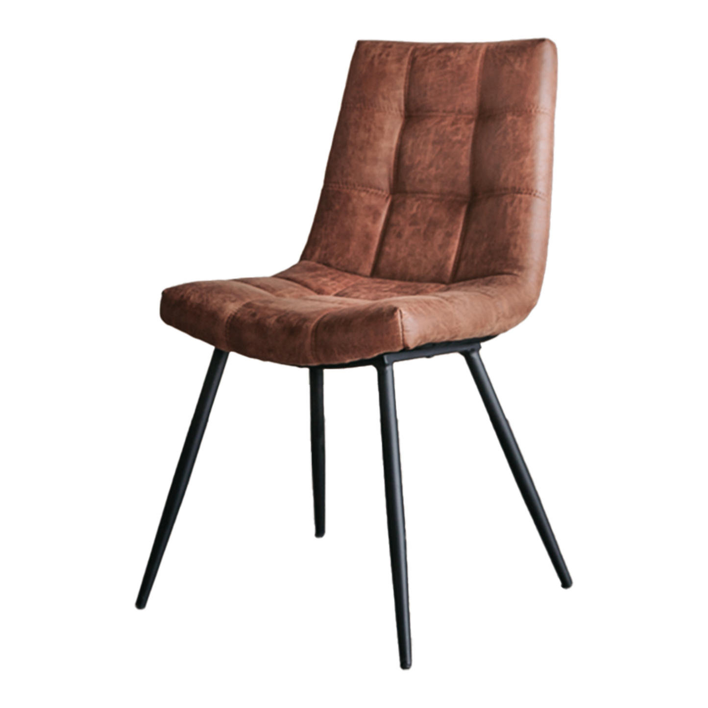 Eetkamerstoel Navarra | Fabric T - Cognac