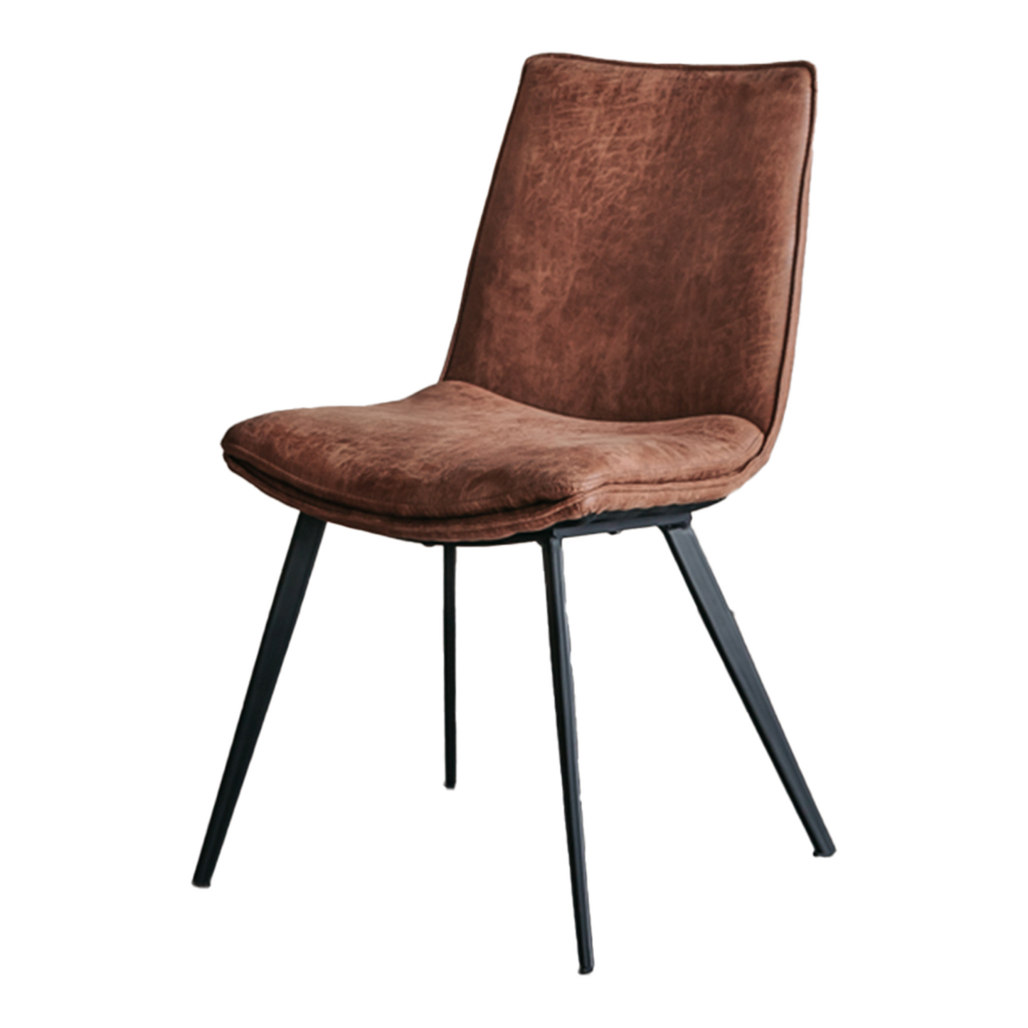 Eetkamerstoel Pamplona | Fabric T- Cognac