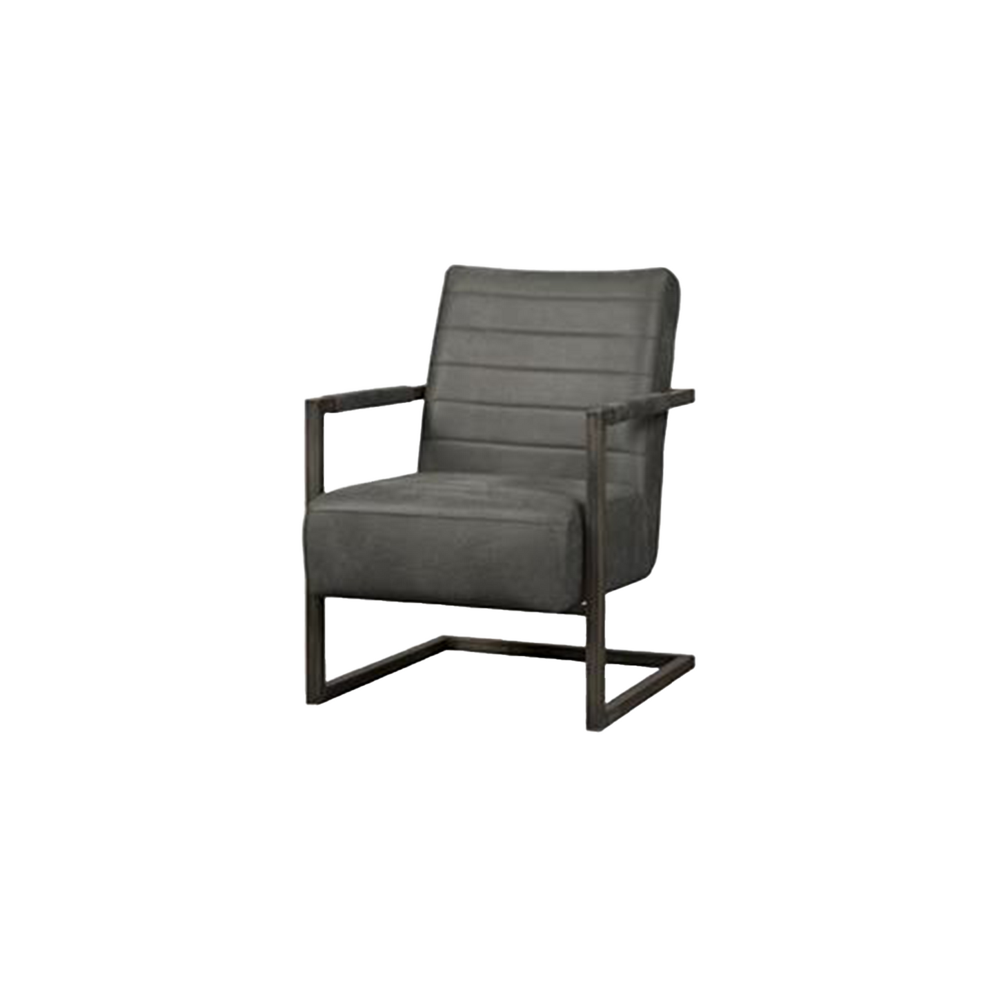 Fauteuil Rocca | Bullstof Antraciet