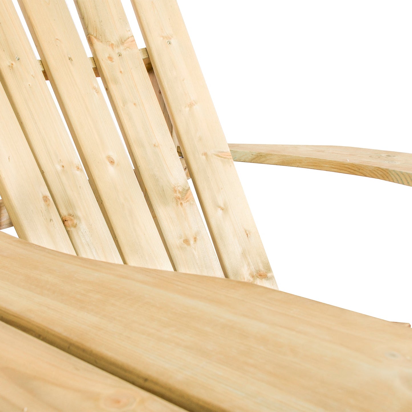 Loungestoelset Canadian | Naturel Dennenhout