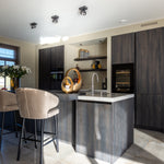 Barstoel Indigo | Kookeiland of Bartafel | Khaki Velvet