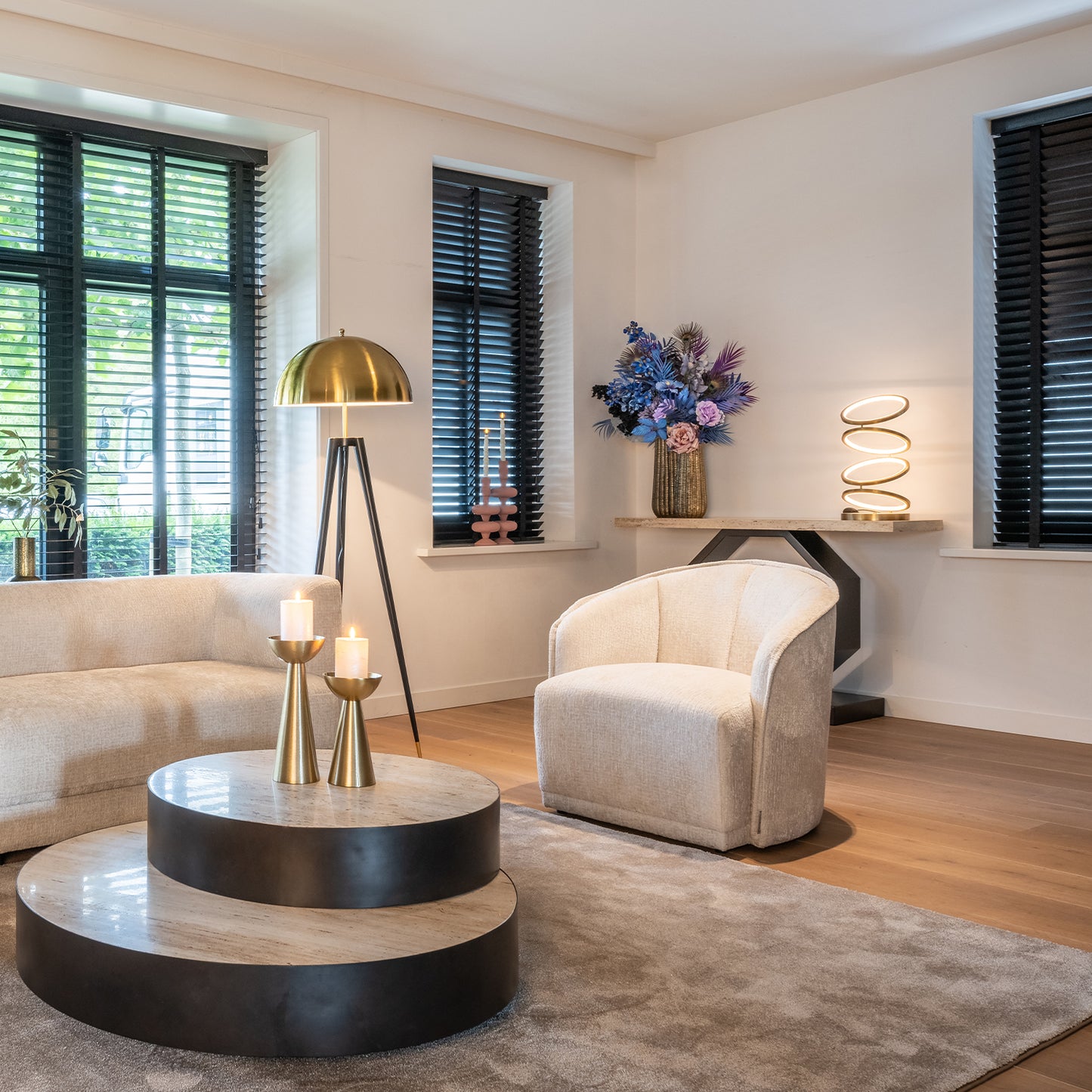 Fauteuil Maryse | Witte Stof