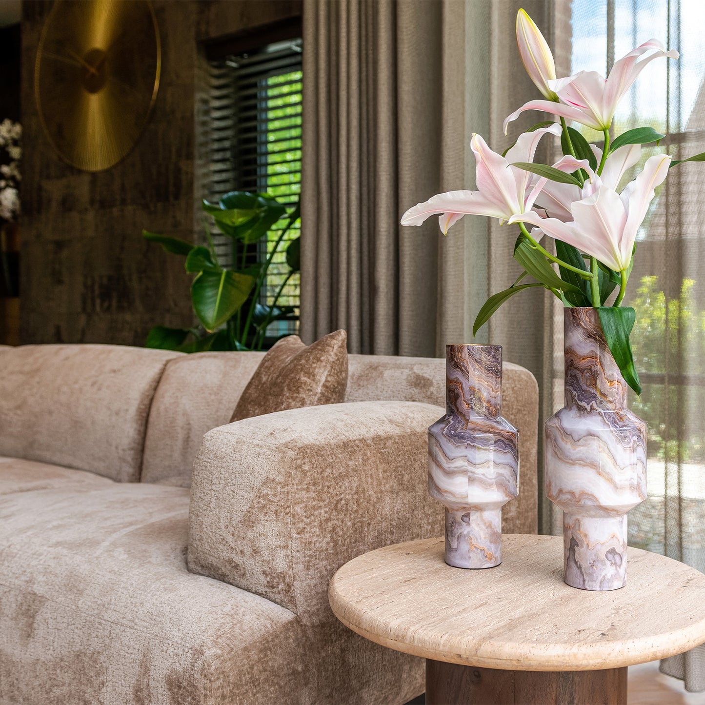 Bank Donovan | Taupe Stof