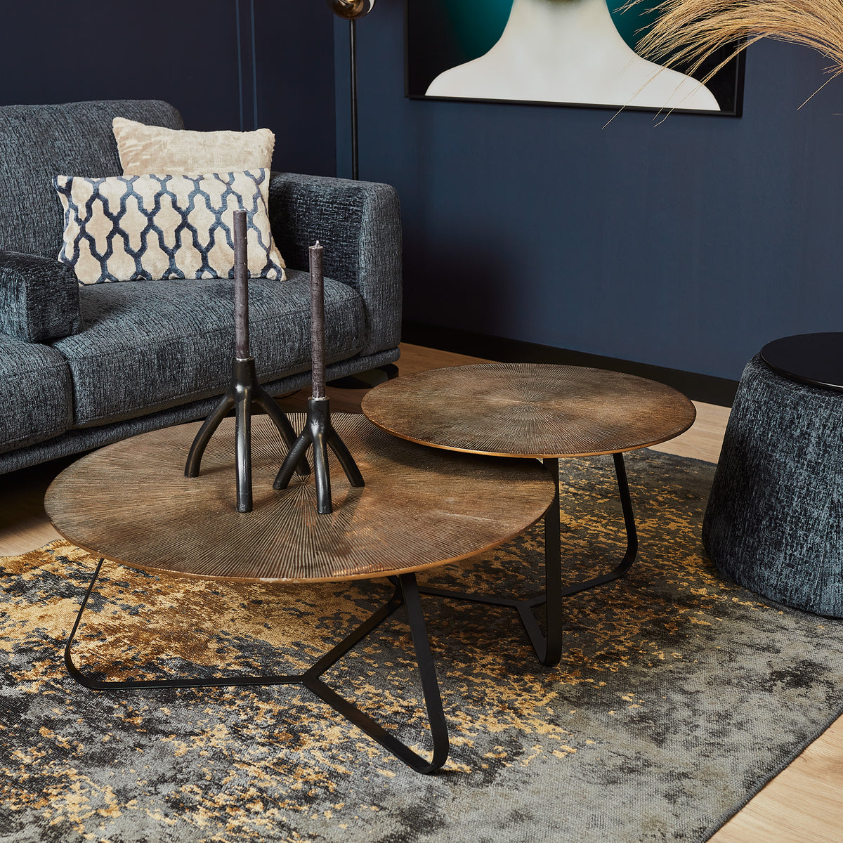 Salontafel Kate | Ø60 cm | Rond — Algemene Sfeerfoto