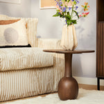 Bijzettafel Donna | Bruin Mangohout