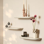 Wandplank Gusta Sand | 60 cm | Set van 3