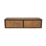TV-Meubel Richwood | Zwevend | Bruin Mangohout | Magazijn leegverkoop