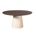 Eettafel Madison | Bruin | Magazijn leegverkoop — Vooraanzicht - witfoto