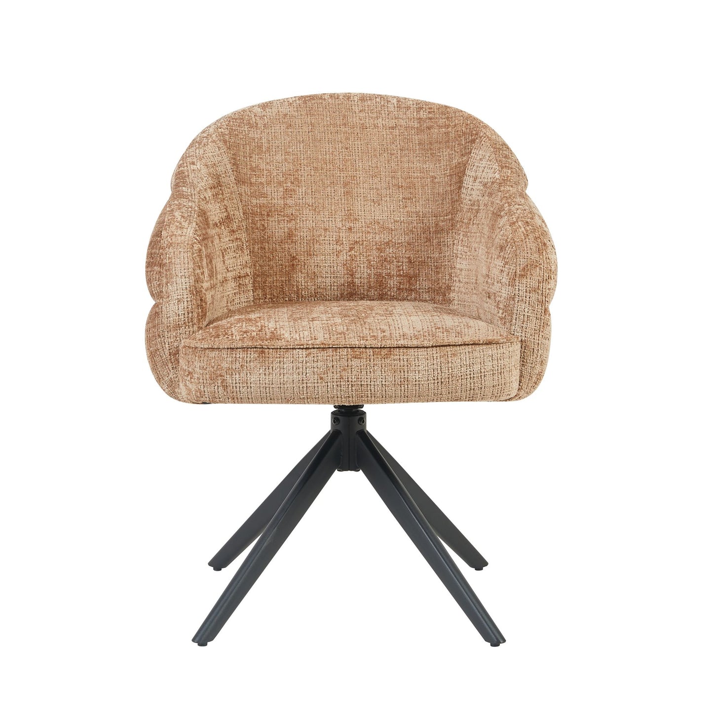 Eetkamerstoel Bella | Cinnamon Cremona | Onderstel Black