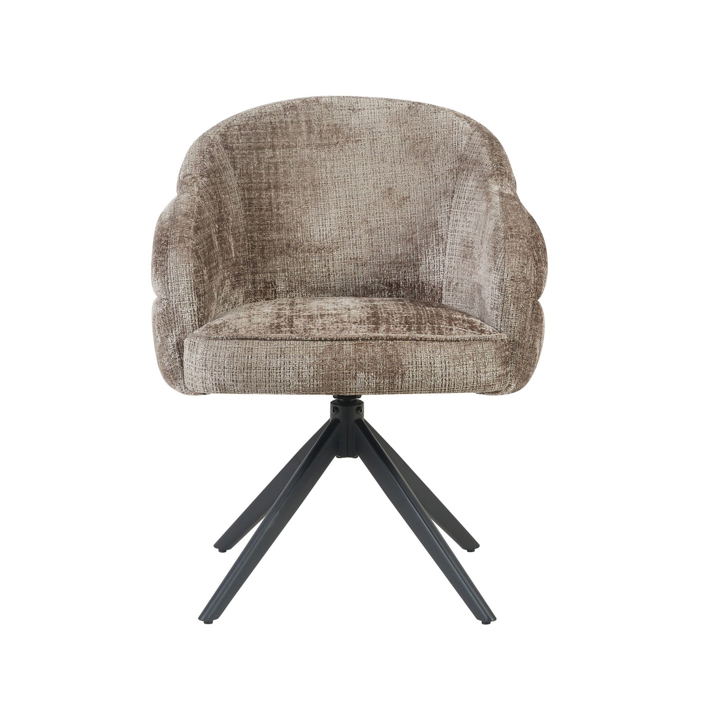 Eetkamerstoel Bella | Clay Cremona | Onderstel Black