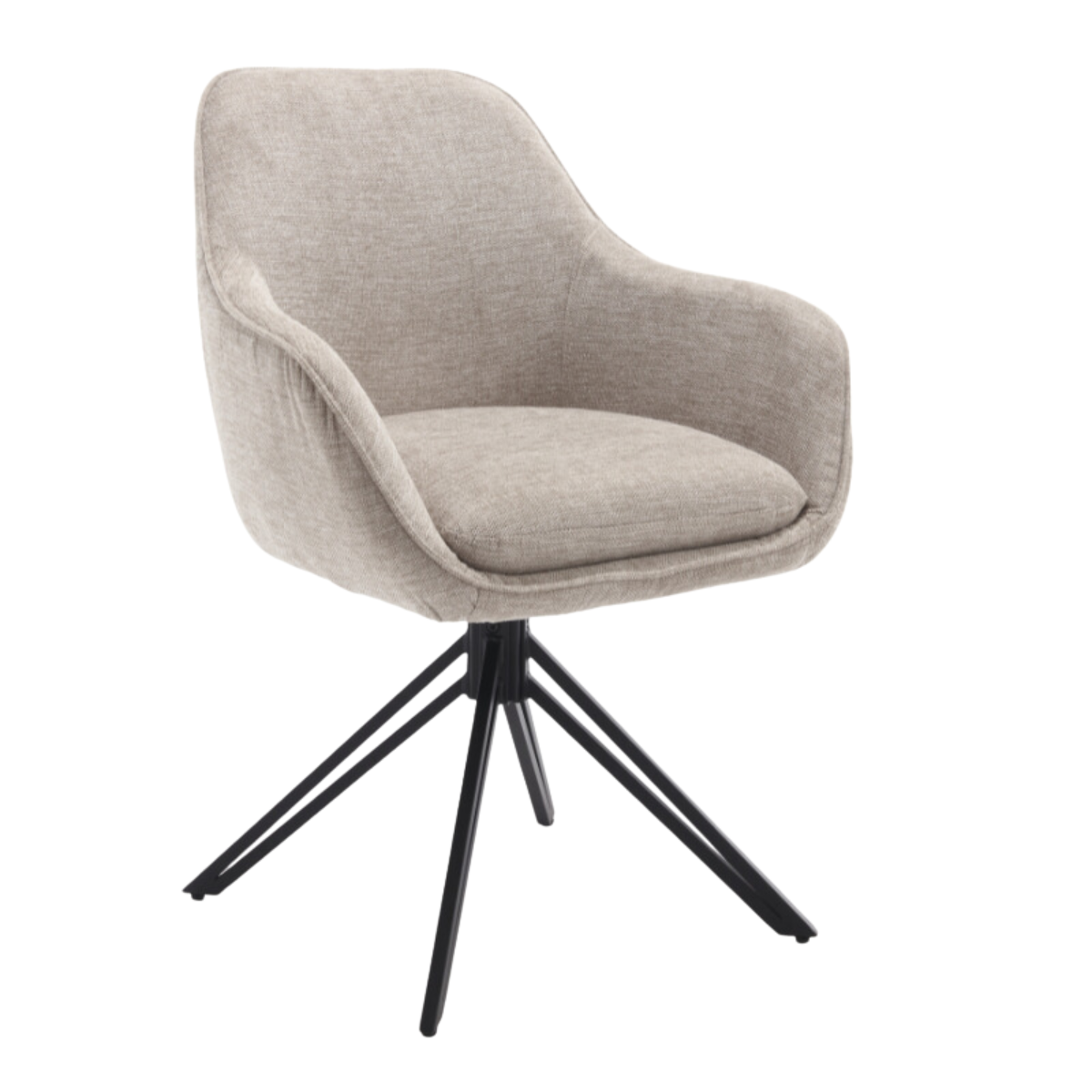 Eetkamerstoel Jens | Beige Stof