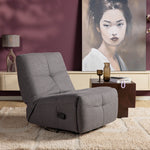 Relaxfauteuil Lazy | Grijs Stof