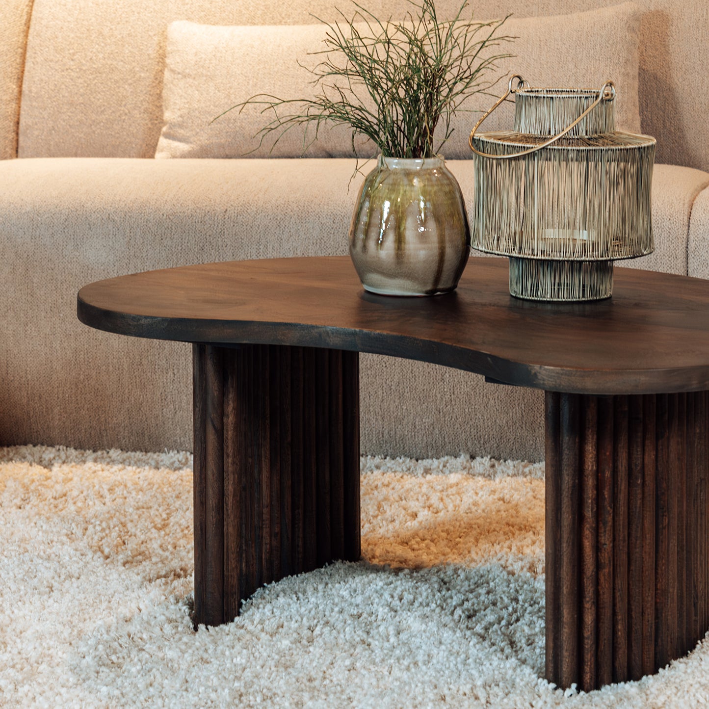 Salontafel Firenze | Mangohout | 85cm