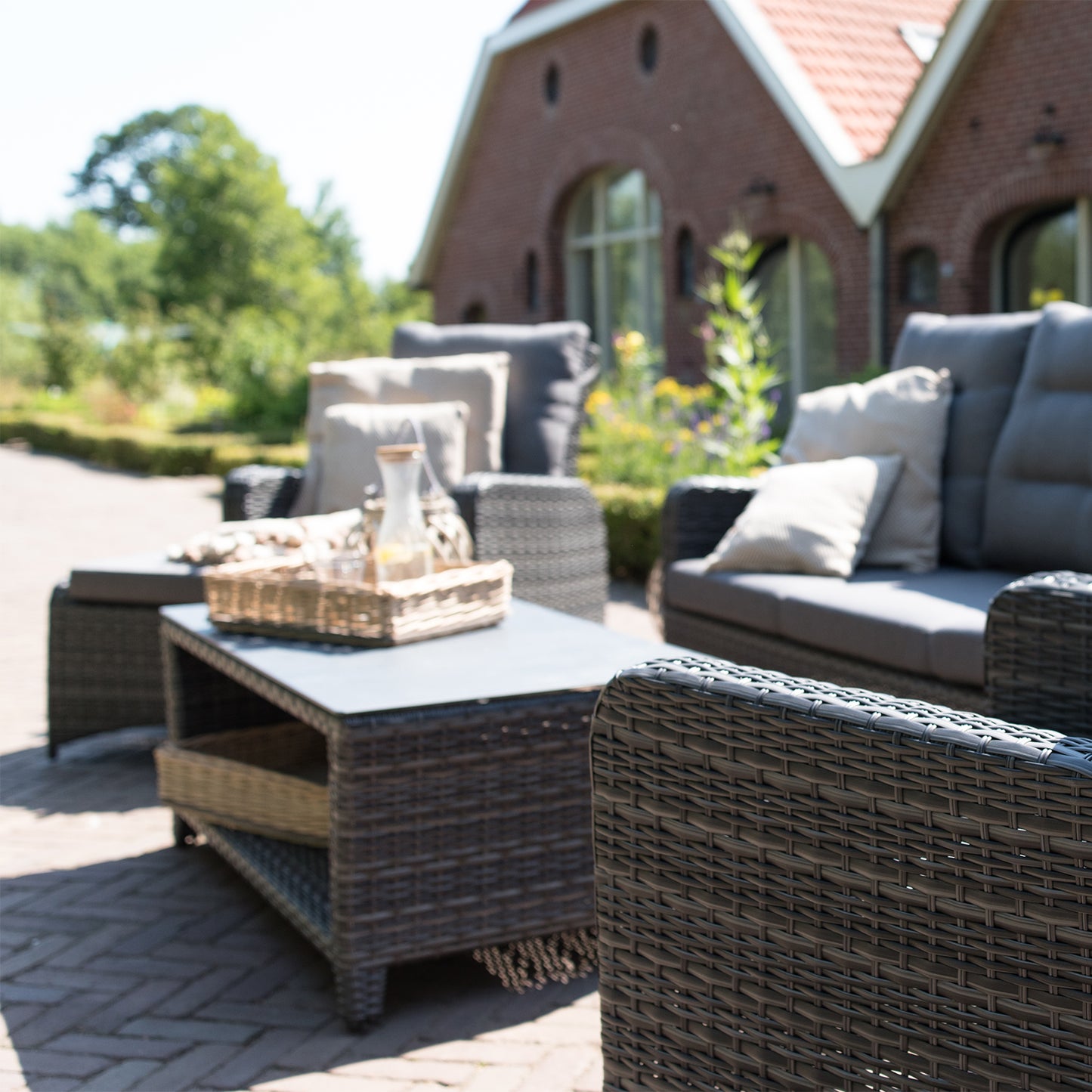 Tuinsalontafel Soho Forte | Antraciet