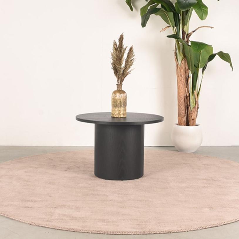 Salontafel Oliva | Zwart Eikenhout | 60cm