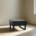 Salontafel Santos | Zwart Mangohout