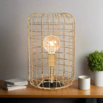 Tafellamp Solido | Goud Metaal