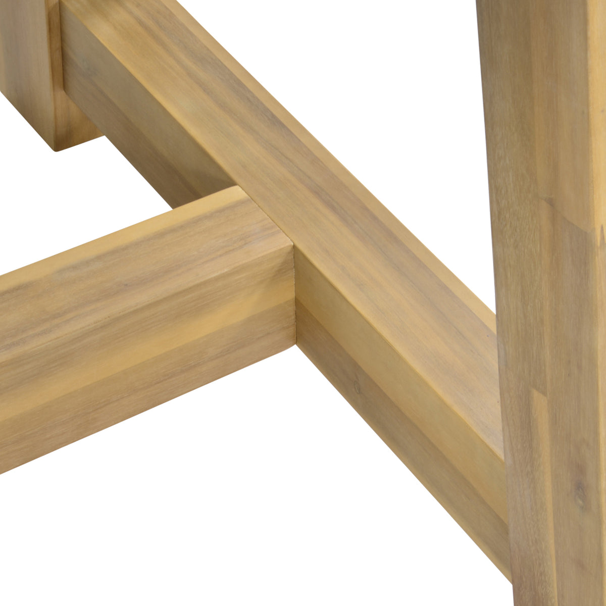 Tuintafel Judy polystone, detail van het materiaal