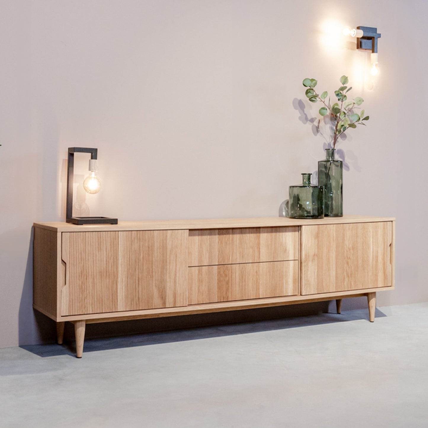 TV-Meubel Jule | Naturel Eikenhout