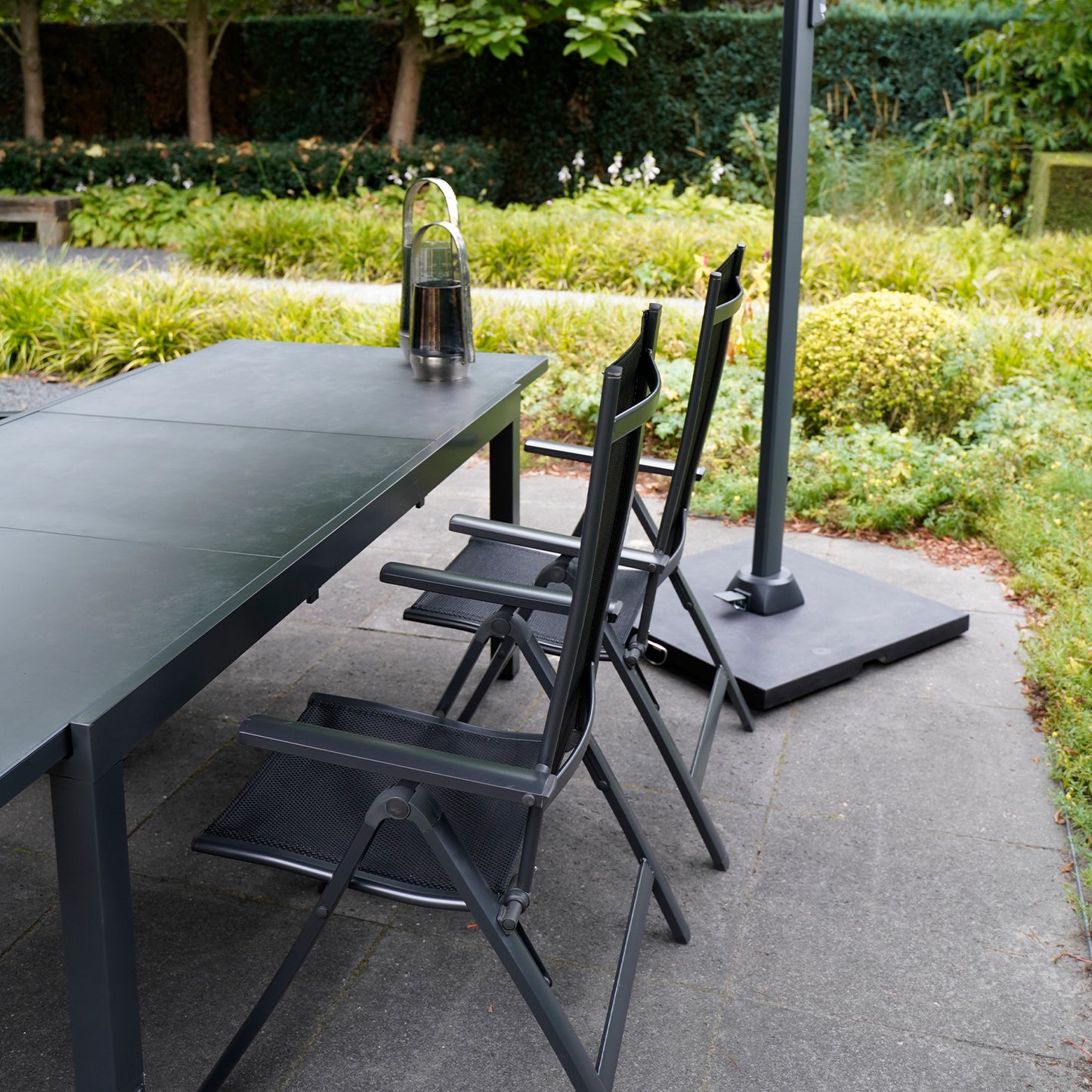 Uittrektafel Carcassonne | Zwart Keramiek