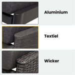 Loungestoel Florence | Textiel